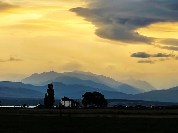Layers of Olympic Mountains