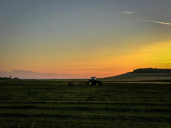 Tractor on Ebeys Historical Reserve